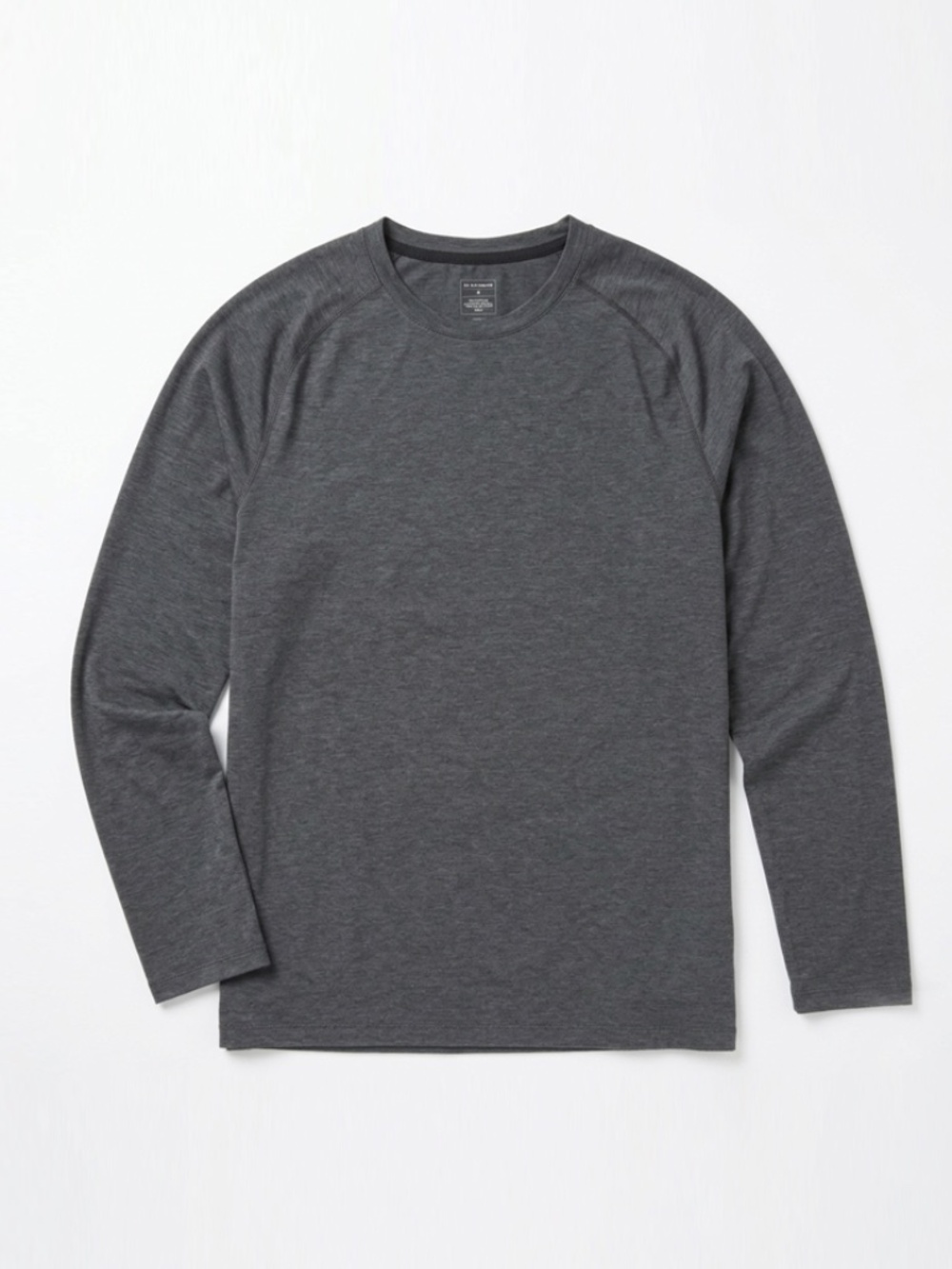 Banana Republic BR Standard Heather Gray Athletic LS Tee L